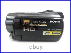Sony Handycam HDR-SR12 Digital Hi-Vision Video Camera HDD120GB Black Camcorders