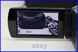 Sony Handycam HDR-XR150 120GB CMOS Sensor High Definition HDD Camcorder Bundle