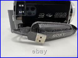 Sony Handycam HDR-XR160 Digital Camcorder Bundle / Lot Tested & Working