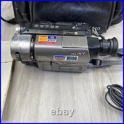 Sony Handycam Vision 330X Digital Zoom CCD-TRV36 NTSC Video Hi8 TESTED
