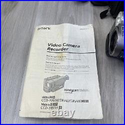 Sony Handycam Vision 330X Digital Zoom CCD-TRV36 NTSC Video Hi8 TESTED