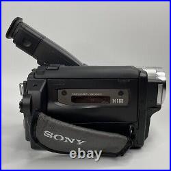 Sony Hi8 Handycam CCD-TRV68 Hi-8 Analog Camcorder 460x Zoom Charger & Bag! READ