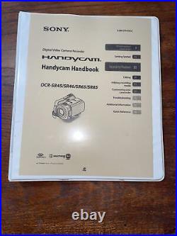 Sony Hybrid MegaPixel Hard Disk Drive Digital 60GB Handycam DCR-SR85 With Kit