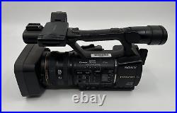 Sony NXCam HXR-NX5U MPEG2 SD Camcorder with 20X Optical Zoom with low hours