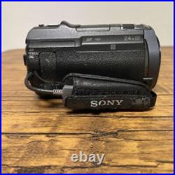 USED Sony HDR-PJ800 Video camera Handycam black color ACC-TCV7 camera set JAPAN