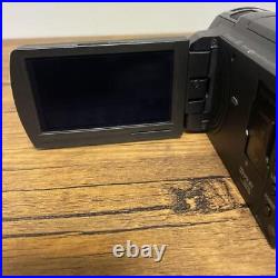 USED Sony HDR-PJ800 Video camera Handycam black color ACC-TCV7 camera set JAPAN